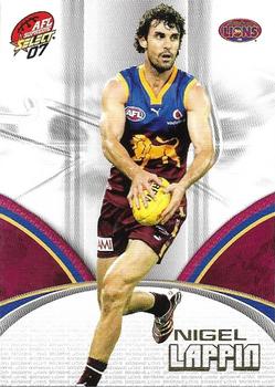 2007 Select AFL Supreme #23 Nigel Lappin Front